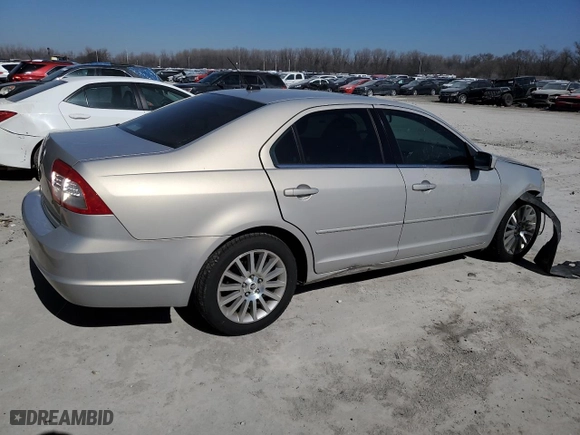 2009 Mercury Milan Premier with VIN 3MEHM08Z29R600587, listed as a Copart auction lot 48682825 with 0 mi miles and Salvage Title. Bid and sale history available at carsss.com. Image 3.