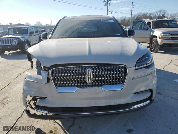 2023 Lincoln Aviator Reserve with VIN 5LM5J7WC7PGL14770, listed as a Copart auction lot 86992014 with 22,267 mi miles and Salvage Title. Bid and sale history available at carsss.com. Image 5.