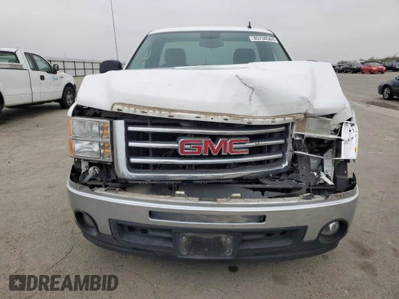 2013 GMC Sierra 1500 with VIN 1GTN1VE09DZ169976, listed as a Copart auction lot 85750504 with 130,270 mi miles and Salvage Title. Bid and sale history available at DreamBid. Image 5.