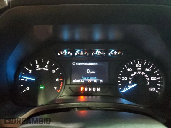 2019 Ford F-150 XL with VIN 1FTMF1E5XKKD02283, listed as a Copart auction lot 50175365 with 24,391 mi miles and Salvage title. Bid and sale history available at DreamBid. Image 9.