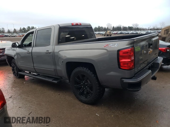 2017 Chevrolet Silverado 1500 LT with VIN 3GCUKREC0HG287527, listed as a Copart auction lot 84900274 with 121,617 mi miles and Salvage Title. Bid and sale history available at DreamBid. Image 2.