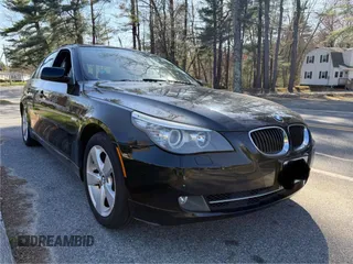 2008 BMW 5 Series 528xi with VIN WBANV135X8CZ58414, listed as a Copart auction lot 54599355 with 113,609 mi miles and Clean Title. Bid and sale history available at carsss.com. Image 1.