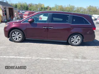 2014 Honda Odyssey EX-L with VIN 5FNRL5H68EB092245, listed as a IAAI auction lot 42135356 with 92,202 mi miles and . Bid and sale history available at carsss.com. Image 14.