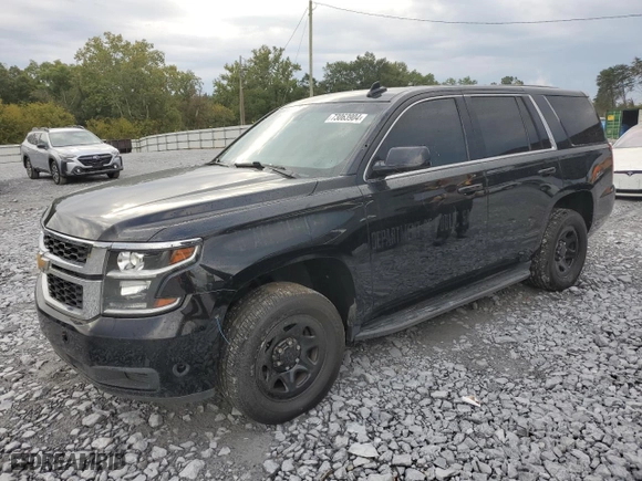 2019 Chevrolet Tahoe Commercial with VIN 1GNLCDEC7KR301997, listed as a Copart auction lot 73063904 with 152,948 mi miles and Clean Title. Bid and sale history available at carsss.com. Image 1.