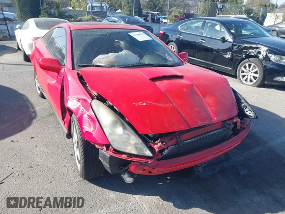 2001 Toyota Celica GTS with VIN JTDDY38T310044005, listed as a IAAI auction lot 41348073 with 172,621 mi miles. Bid and sale history available at carsss.com. Image 1.