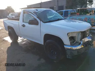 2008 GMC Canyon SLE1 with VIN 1GTCS14E788166368, listed as a IAAI auction lot 41753925 with 144,704 mi miles. Bid and sale history available at carsss.com. Image 1.