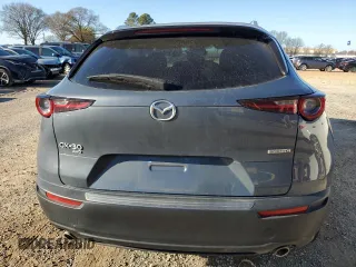 2023 Mazda CX-30 2.5 S Carbon Edition with VIN 3MVDMBCMXPM558346, listed as a Copart auction lot 49402095 with 21,417 mi miles and Salvage Title. Bid and sale history available at carsss.com. Image 6.