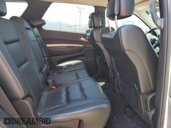 2017 Dodge Durango GT with VIN 1C4RDJDG0HC921332, listed as a Copart auction lot 57916655 with 124,399 mi miles and Salvage title. Bid and sale history available at DreamBid. Image 11.
