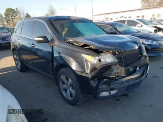 2010 Acura MDX Technology Pkg with VIN 2HNYD2H68AH523947, listed as a IAAI auction lot 41132813 with 185,187 mi miles. Bid and sale history available at carsss.com. Image 1.