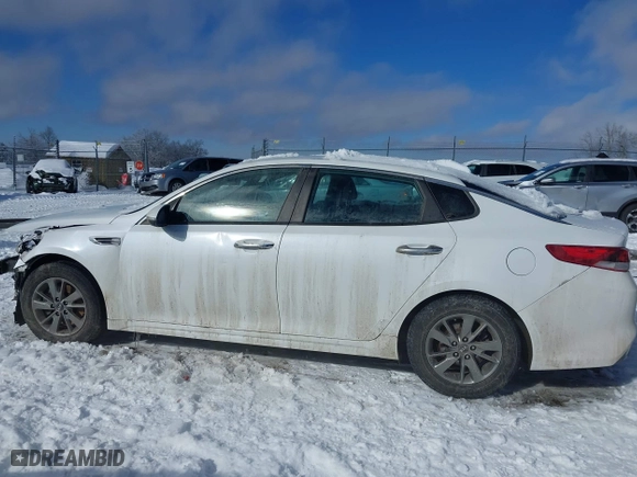 2017 Kia Optima LX 1.6T with VIN 5XXGT4L10HG129691, listed as a IAAI auction lot 41279304 with 93,087 mi miles. Bid and sale history available at carsss.com. Image 15.