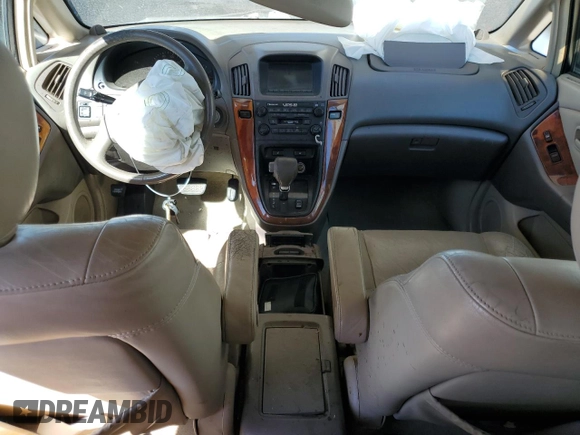 2000 Lexus RX 300 with VIN JT6HF10U2Y0127765, listed as a Copart auction lot 77489974 with 227,791 mi miles and Salvage Title. Bid and sale history available at DreamBid. Image 8.