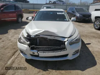 2015 Infiniti Q50 Premium with VIN JN1BV7AP4FM352906, listed as a Copart auction lot 50813885 with Not provided miles and Clean title. Bid and sale history available at DreamBid. Image 5.