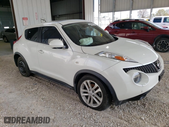 2013 Nissan Juke SV with VIN JN8AF5MR0DT204329, listed as a Copart auction lot 50688015 with 0 mi miles and Salvage Title. Bid and sale history available at carsss.com. Image 4.