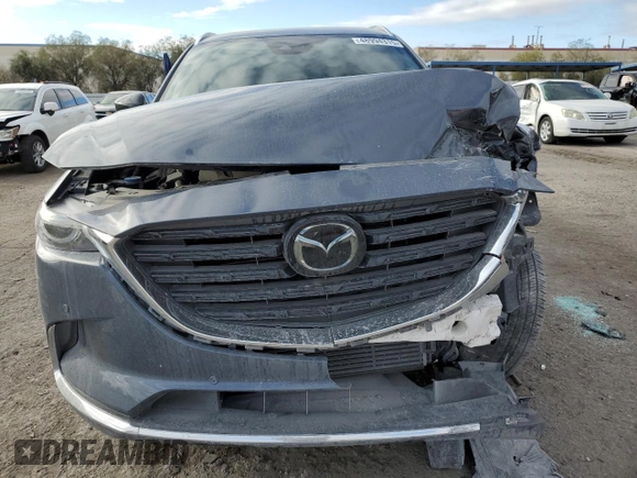 2023 Mazda CX-9 Carbon Edition with VIN JM3TCBDY0P0650772, listed as a Copart auction lot 48994315 with 14,758 mi miles and Salvage title. Bid and sale history available at DreamBid. Image 5.