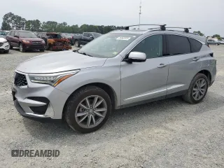 2020 Acura RDX Technology with VIN 5J8TC2H54LL002158, listed as a Copart auction lot 55862975 with 93,343 mi miles and Salvage title. Bid and sale history available at DreamBid. Image 1.