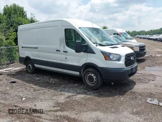 2019 Ford Transit with VIN 1FTBW2CMXKKA40725, listed as a IAAI auction lot 42545269 with 107,174 mi miles and . Bid and sale history available at DreamBid. Image 1.