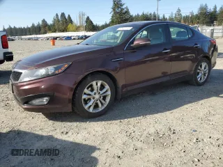 2012 Kia Optima EX with VIN 5XXGN4A77CG083612, listed as a Copart auction lot 52827145 with 143,790 mi miles and Salvage Title. Bid and sale history available at carsss.com. Image 1.
