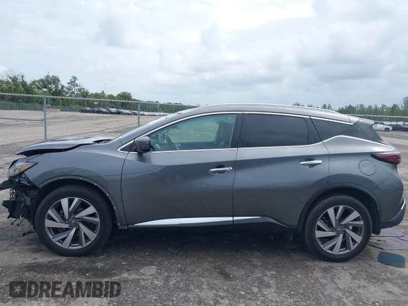 2021 Nissan Murano SL with VIN 5N1AZ2CJ1MC102594, listed as a IAAI auction lot 40584770 with 74,839 mi miles and . Bid and sale history available at DreamBid. Image 14.