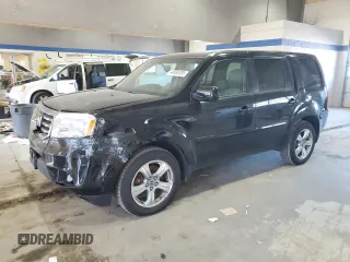 2014 Honda Pilot EX-L with VIN 5FNYF4H52EB037827, listed as a Copart auction lot 44595385 with 157,564 mi miles and Salvage Title. Bid and sale history available at carsss.com. Image 1.