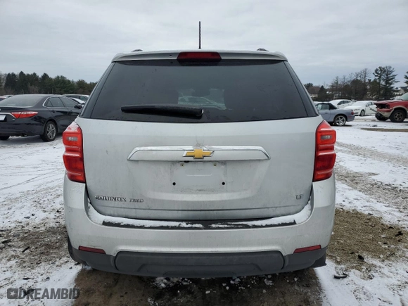 2017 Chevrolet Equinox LT with VIN 2GNFLFEK5H6284072, listed as a Copart auction lot 88752385 with 0 mi miles and Salvage Title. Bid and sale history available at carsss.com. Image 6.
