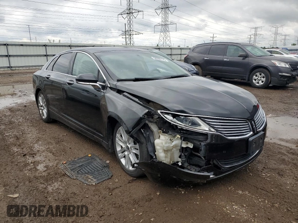 2014 Lincoln MKZ with VIN 3LN6L2GK5ER802115, listed as a Copart auction lot 58590175 with 113,022 mi miles and Salvage title. Bid and sale history available at DreamBid. Image 4.