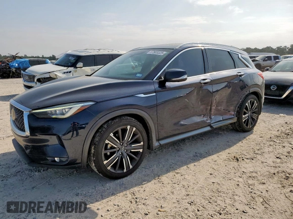 2020 Infiniti QX50 Essential с VIN 3PCAJ5M17LF101236, выставлен на аукционе Copart как лот 57803325 с пробегом 120 622 миль миль и Списание • Salvage title. История ставок и продаж доступна на DreamBid. Изображение 1.