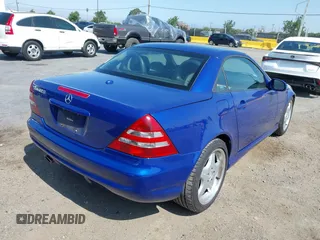 2001 Mercedes-Benz SLK 230/320 with VIN WDBKK65F11F189774, listed as a IAAI auction lot 42443314 with 228,078 mi miles and . Bid and sale history available at DreamBid. Image 4.