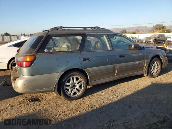 2000 Subaru Legacy Outback with VIN 4S3BH6650Y6618905, listed as a Copart auction lot 83720664 with Not provided miles and Salvage title. Bid and sale history available at DreamBid. Image 3.