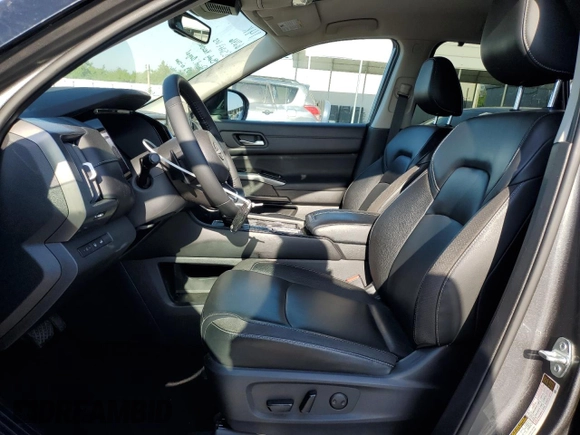 2023 Nissan Pathfinder SL with VIN 5N1DR3CAXPC223180, listed as a Copart auction lot 54917625 with 23,421 mi miles and Salvage title. Bid and sale history available at DreamBid. Image 7.