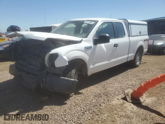 2016 Ford F-150 XLT with VIN 1FTEX1EP1GFA85855, listed as a Copart auction lot 63313605 with 232,444 mi miles and Salvage title. Bid and sale history available at DreamBid. Image 1.