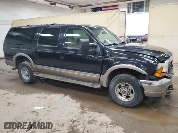 2000 Ford Excursion Limited with VIN 1FMNU43S1YEE15529, listed as a Copart auction lot 81999954 with 197,353 mi miles and Clean title. Bid and sale history available at DreamBid. Image 4.