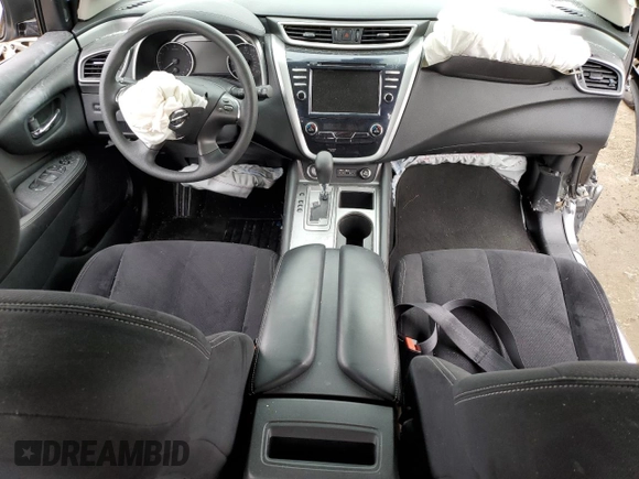 2022 Nissan Murano S with VIN 5N1AZ2AJ9NC123679, listed as a Copart auction lot 44778535 with 34,321 mi miles and Salvage Title. Bid and sale history available at DreamBid. Image 8.