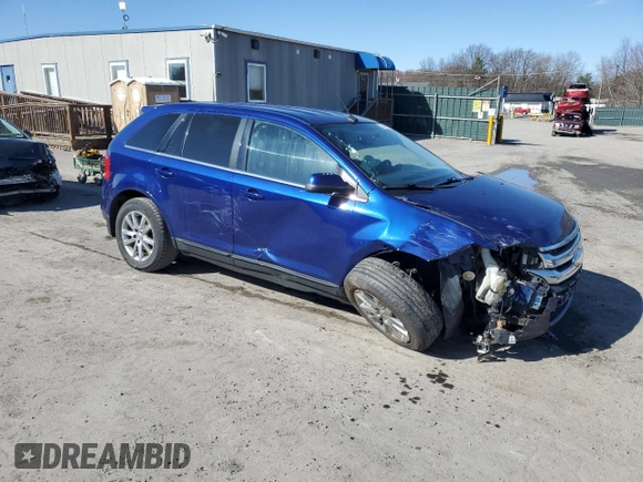 2013 Ford Edge Limited with VIN 2FMDK4KC9DBB18154, listed as a Copart auction lot 52440295 with 143,219 mi miles and Salvage Title. Bid and sale history available at carsss.com. Image 4.