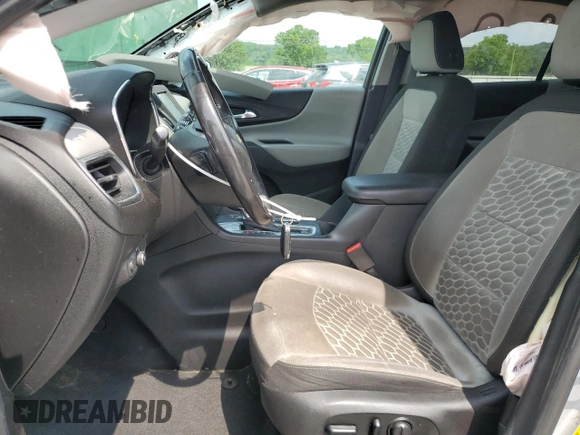 2018 Chevrolet Equinox LT with VIN 2GNAXJEV8J6322248, listed as a Copart auction lot 60935805 with 120,249 mi miles and Salvage title. Bid and sale history available at DreamBid. Image 7.