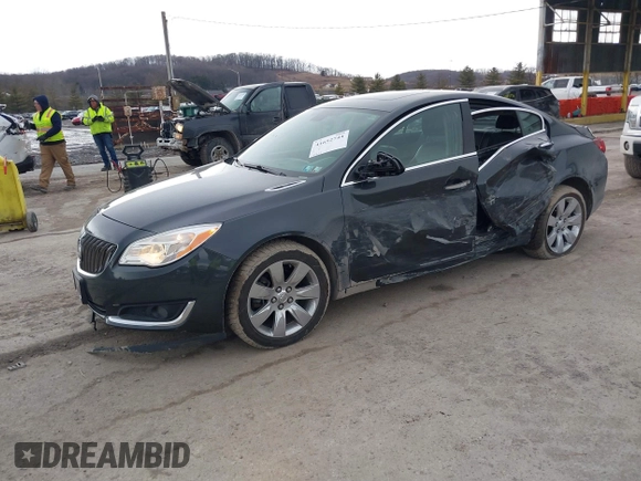 2014 Buick Regal Premium I with VIN 2G4GP5EX1E9187772, listed as a IAAI auction lot 41652744 with 95,875 mi miles and . Bid and sale history available at DreamBid. Image 18.