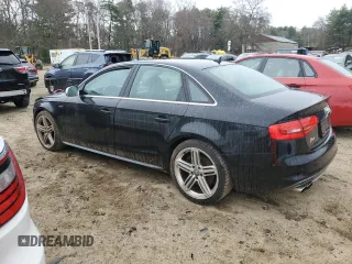 2013 Audi S4 Prestige with VIN WAUKGAFLXDA160587, listed as a Copart auction lot 51561604 with 84,320 mi miles and Non Repairable. Bid and sale history available at carsss.com. Image 2.