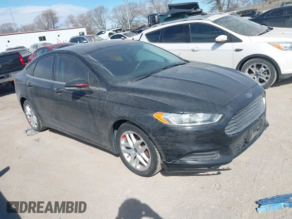 2016 Ford Fusion SE with VIN 3FA6P0HD3GR161715, listed as a IAAI auction lot 41885079 with 110,306 mi miles. Bid and sale history available at carsss.com. Image 1.