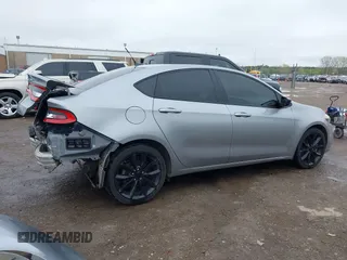 2016 Dodge Dart SXT Sport with VIN 1C3CDFFA4GD802093, listed as a IAAI auction lot 41972832 with 33,563 mi miles. Bid and sale history available at carsss.com. Image 14.