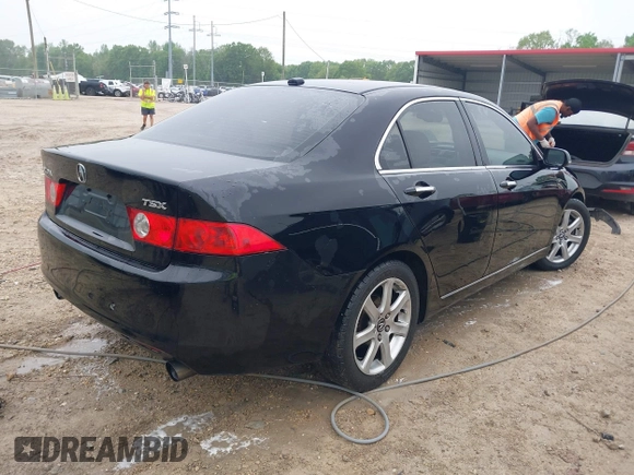 2005 Acura TSX with VIN JH4CL96865C027083, listed as a IAAI auction lot 41933760 with 1 mi miles. Bid and sale history available at carsss.com. Image 4.