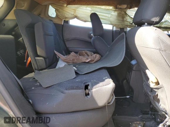 2019 Jeep Compass Sport with VIN 3C4NJCAB5KT731193, listed as a Copart auction lot 57356565 with Not provided miles and Salvage title. Bid and sale history available at DreamBid. Image 10.