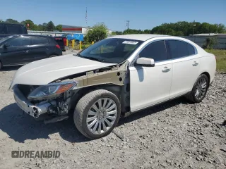 2013 Lincoln MKS with VIN 1LNHL9DK8DG607122, listed as a Copart auction lot 53501655 with 174,900 mi miles and Salvage Title. Bid and sale history available at carsss.com. Image 1.