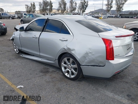 2013 Cadillac ATS Luxury with VIN 1G6AB5RX4D0154991, listed as a IAAI auction lot 41688976 with 136,238 mi miles and . Bid and sale history available at DreamBid. Image 3.