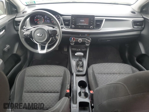 2018 Kia Rio LX with VIN 3KPA24ABXJE071527, listed as a Copart auction lot 71826744 with 47,584 mi miles and Salvage Title. Bid and sale history available at DreamBid. Image 8.
