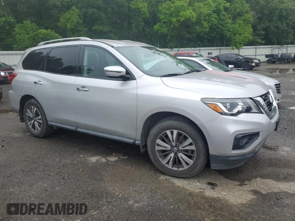 2017 Nissan Pathfinder SL with VIN 5N1DR2MM8HC655898, listed as a Copart auction lot 55143635 with 101,838 mi miles and Clean title. Bid and sale history available at DreamBid. Image 4.
