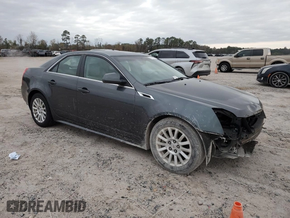 2012 Cadillac CTS with VIN 1G6DA5E53C0139952, listed as a Copart auction lot 87170304 with 102,915 mi miles and Salvage title. Bid and sale history available at DreamBid. Image 4.