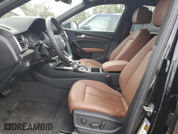 2022 Audi Q5 S line Premium z VIN WA1GAAFY0N2120773, wystawiony jako Copart lot #50393505 z przebiegiem 31 457 mil mil oraz Szkoda całkowita • Salvage title. Historia ofert i sprzedaży dostępna na DreamBid. Obrazek 7.