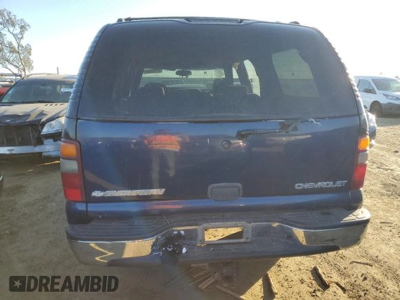 2003 Chevrolet Suburban LS with VIN 1GNEC16T93J295576, listed as a Copart auction lot 89305005 with 429,945 mi miles and Clean Title. Bid and sale history available at carsss.com. Image 6.