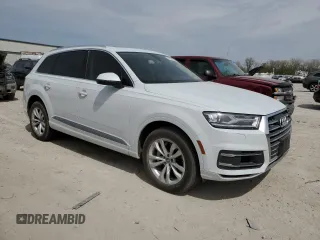 2017 Audi Q7 Premium Plus with VIN WA1LAAF70HD014757, listed as a Copart auction lot 52191525 with 92,788 mi miles and Salvage Title. Bid and sale history available at DreamBid. Image 4.