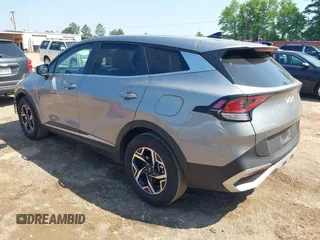 2024 Kia Sportage LX with VIN KNDPU3DF4R7268525, listed as a IAAI auction lot 41980143 with 24,238 mi miles and . Bid and sale history available at DreamBid. Image 3.