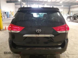 2011 Toyota Sienna XLE with VIN 5TDDK3DC1BS028679, listed as a Copart auction lot 52450655 with 114,054 mi miles and Salvage Title. Bid and sale history available at carsss.com. Image 6.